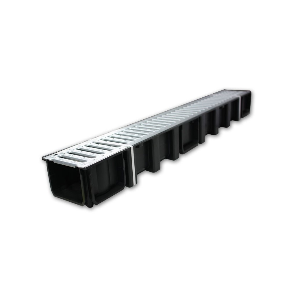 Caniveau avec grille