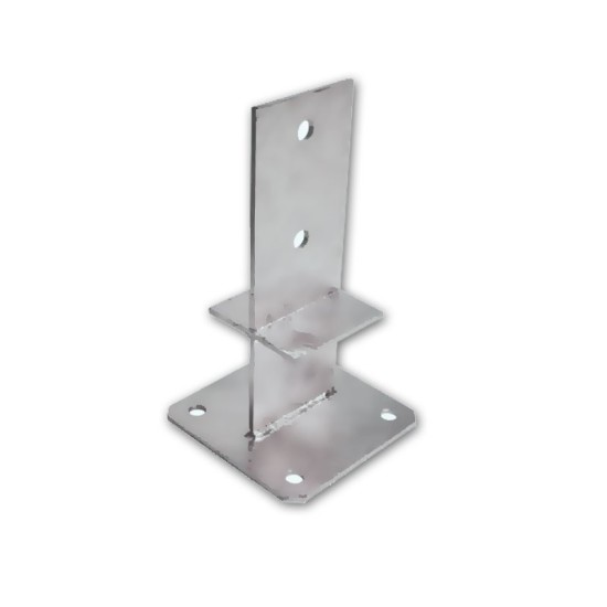 Pied de Poteau INOX