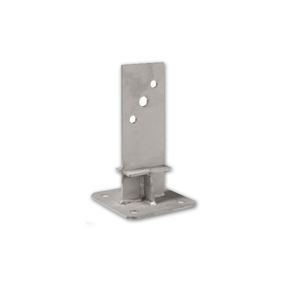 Pied de poteau INOX A2 GM