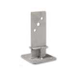 Pied de poteau INOX A2 GM