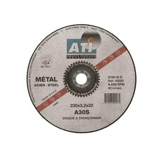 Disque à tronçonner METAL ATI