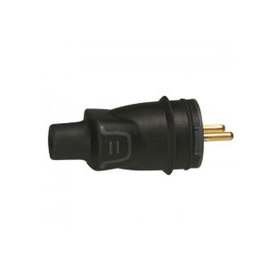 Fiche borne à vis 2P+T 16A