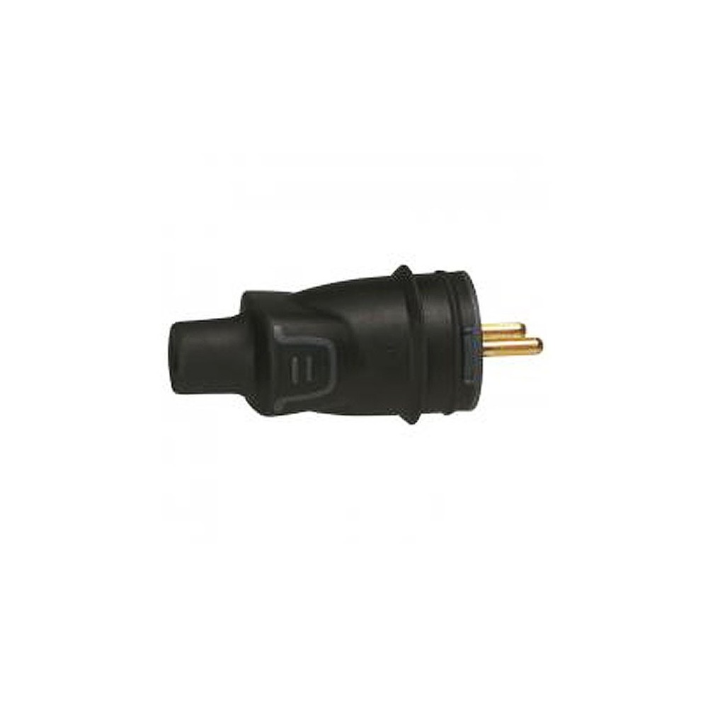 Fiche borne à vis 2P+T 16A