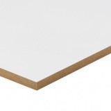Panneau MDF blanc lisse